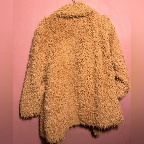 NWoT Torrid Sherpa Drape Front Jacket - Picture 8 of 12